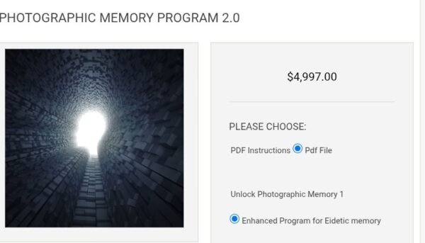 Talmadge Harper - Photographic Memory Program